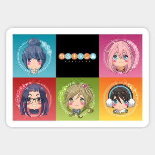 Yuru Camp Sticker